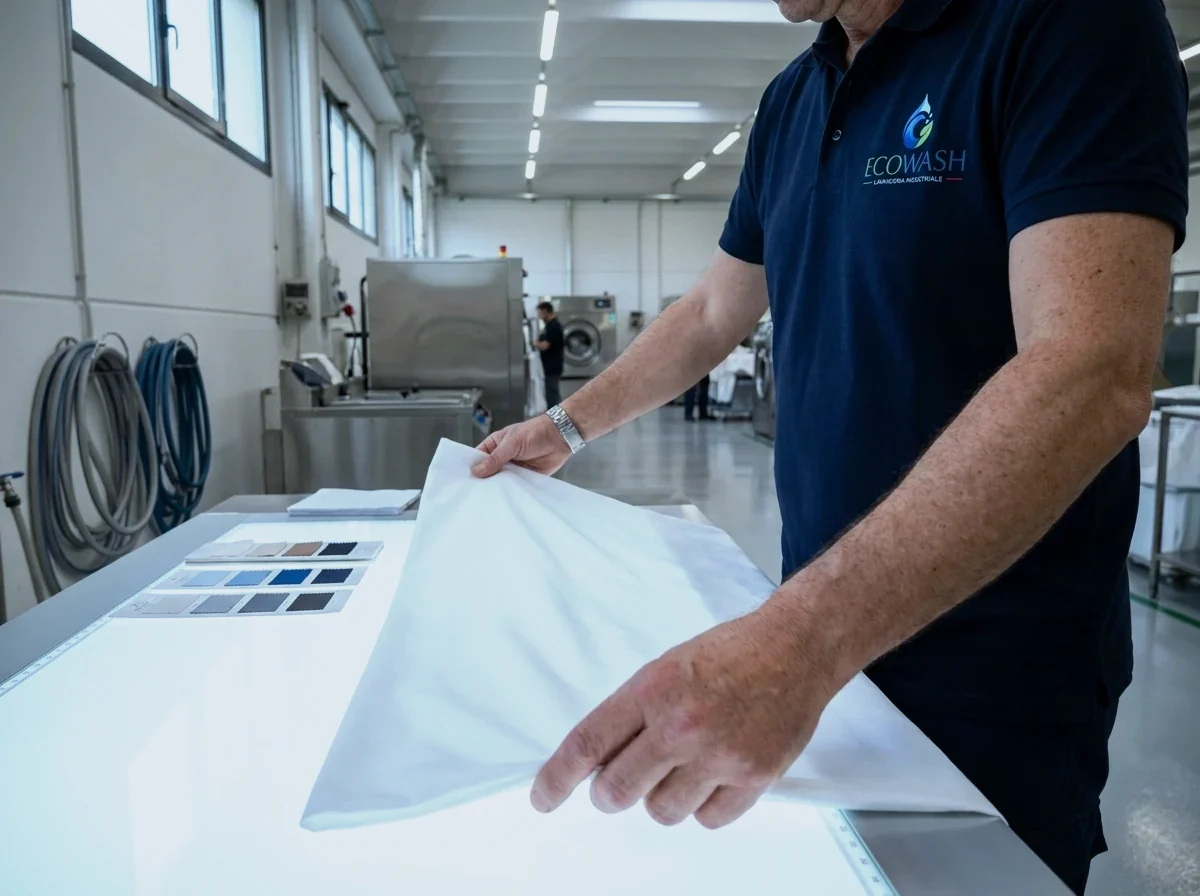 Quality inspection of hotel linen